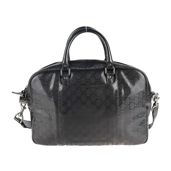 GUCCI GG Implement Boston Bag Coated Black - Picture 3 of 9